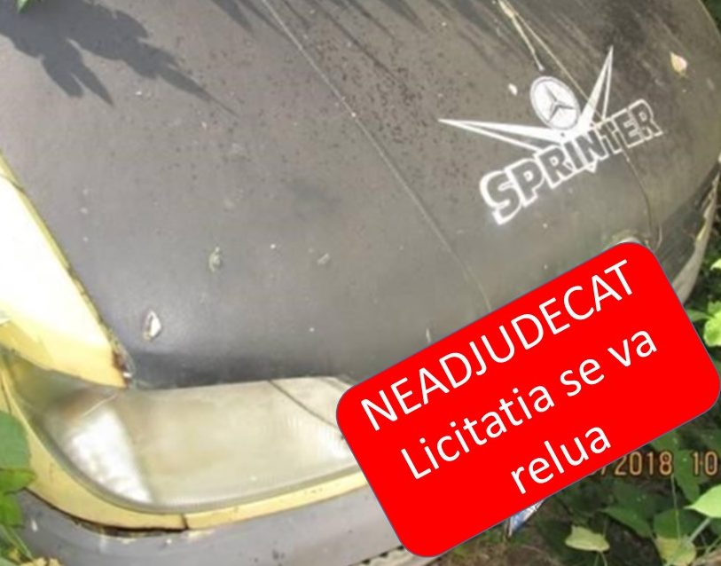 Autocamion MERCEDES SPRINTER - 2001 - a doua licitatie